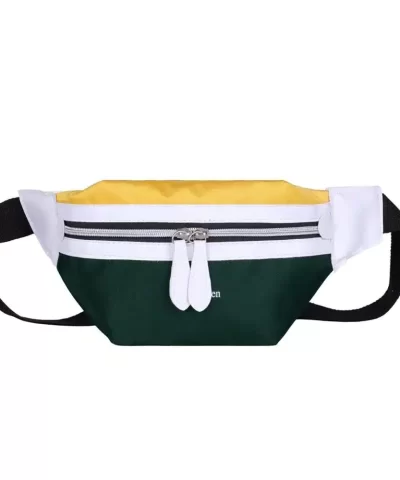 Women's Multicolor Canvas Fanny Pack Banana Belt Bag-20273520