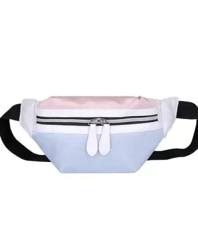 Womens Multicolor Canvas Fanny Pack Banana Belt Bag 5