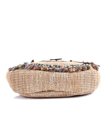 Womens Straw Boho Ethnic Totes 3