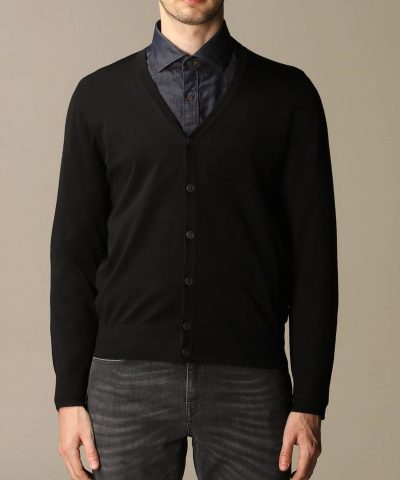 Z Zegna Cardigan In Pure Merinos Wool With Long Sleeves-20259874