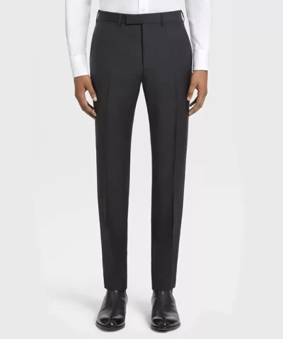Zegna Black Trofeo%E2%84%A2 Wool Tailoring Suit 4