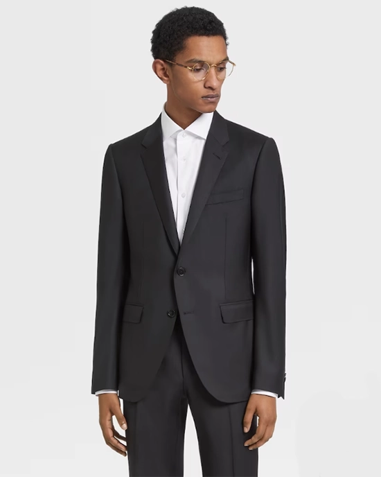 Zegna Black Trofeo™ Wool Tailoring Suit-20315757