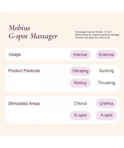 osuga mobius g spot vibrator for external and internal stimulation
