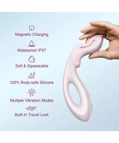 osuga mobius g spot vibrator with stretchy internal part