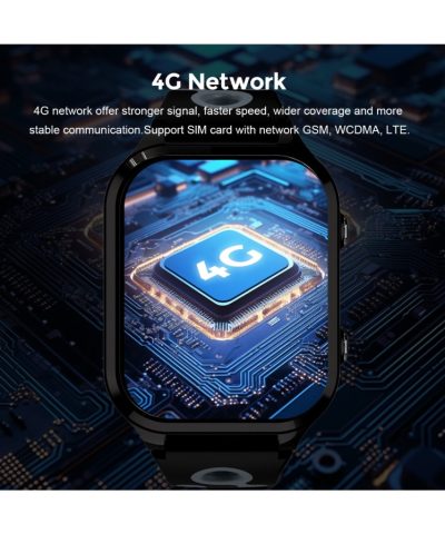 4G Kids Smart Watch with GPS & HD Camera - Voice Calling, SOS, IP67 Waterproof LT56 - Image 11