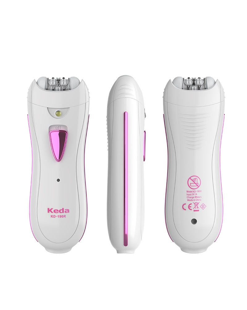Alternative view of Rechargeable Epilator for Women | Facial & Body Hair Remover with LED Light