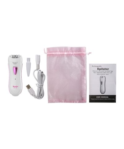 Rechargeable Epilator for Women | Facial & Body Hair Remover with LED Light - Image 11
