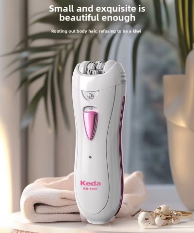 Rechargeable Epilator for Women | Facial & Body Hair Remover with LED Light - Image 9
