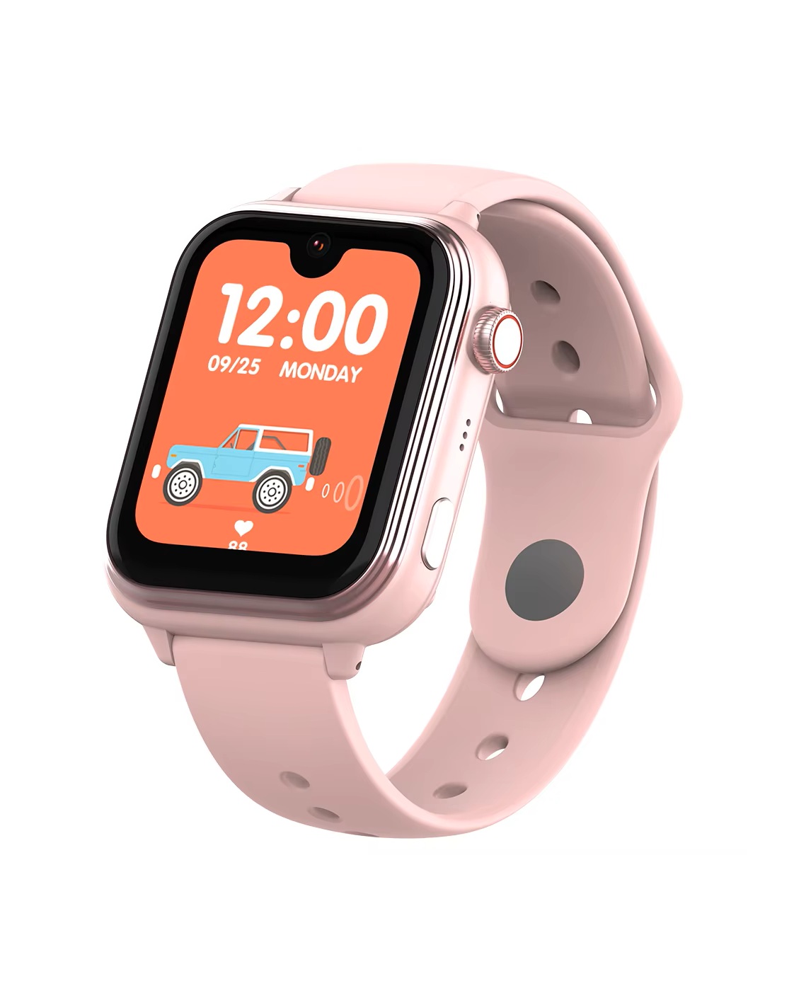 Alternative view of AMOLED 4G Kids Smartwatch with GPS Tracker & SOS - IP67 Waterproof, Low Radiation, Long Standby