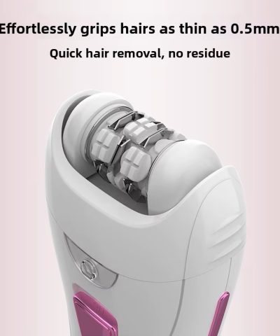 Rechargeable Epilator for Women | Facial & Body Hair Remover with LED Light - Image 4