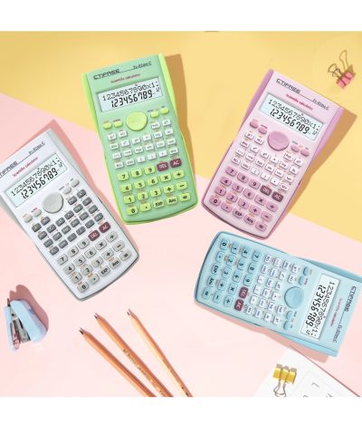 Scientific Calculator - FC-82MS 10+2 Digits, Battery Powered with Calendar Function - Image 3