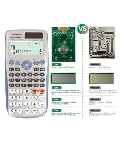FX-991ES Plus Scientific Calculator - Digital Student Calculatrice for School & Office - Image 4