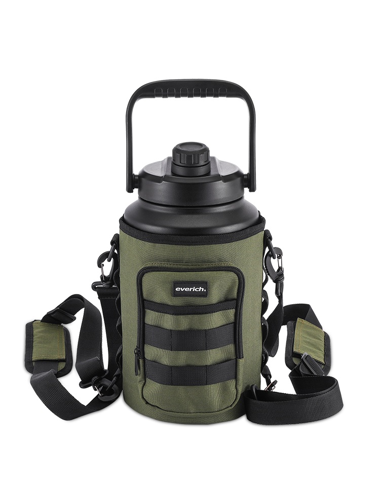 128oz (1 Gallon) Vacuum Insulated Growler Bag - Leak-Proof Beer & Water Jug