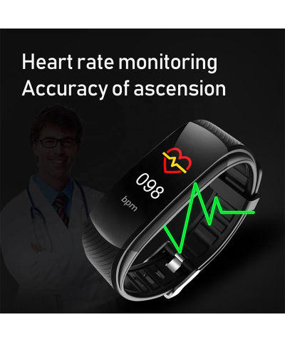 Alternative view of C5S Smart Fitness Tracker Waterproof Heart Rate Monitor for Android & iOS