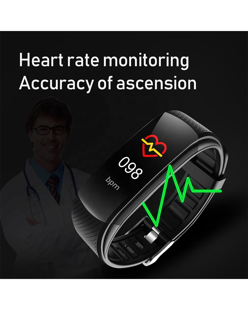 Alternative view of C5S Smart Fitness Tracker Waterproof Heart Rate Monitor for Android & iOS