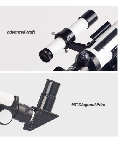 Portable 40mm Aperture 400mm Refractor Astronomical Telescope for Students & Kids - HD StarGazer - Image 7
