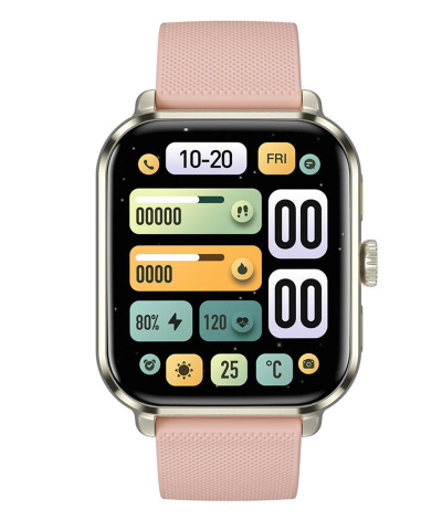 Alternative view of M12 HD Large IPS Smart Watch IP68 Waterproof Sports Fitness Tracker with AI Voice Assistant