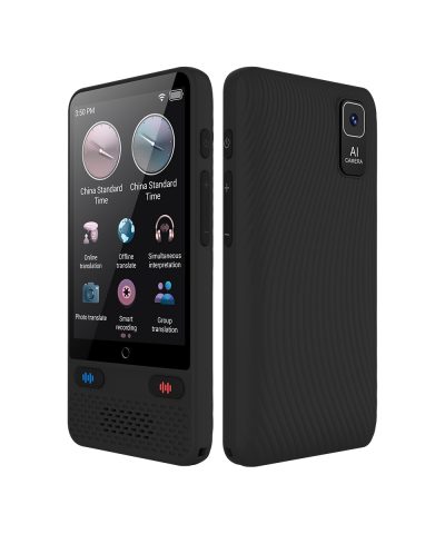 Portable AI Voice Translator - 138 Languages Online & Offline Real-Time Two-Way Wi-Fi Traductor