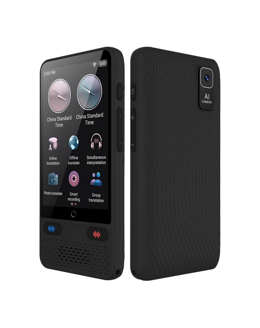 Portable AI Voice Translator - 138 Languages Online & Offline Real-Time Two-Way Wi-Fi Traductor