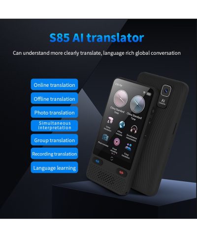 Portable AI Voice Translator - 138 Languages Online & Offline Real-Time Two-Way Wi-Fi Traductor - Image 6