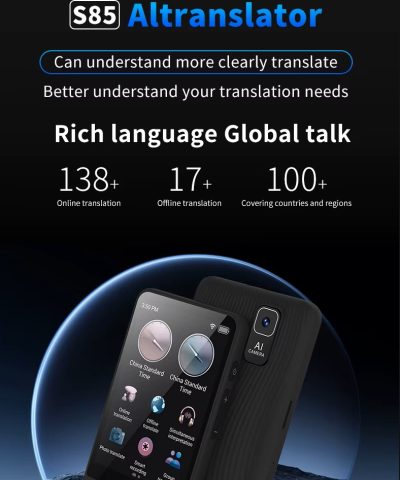 Portable AI Voice Translator - 138 Languages Online & Offline Real-Time Two-Way Wi-Fi Traductor - Image 10