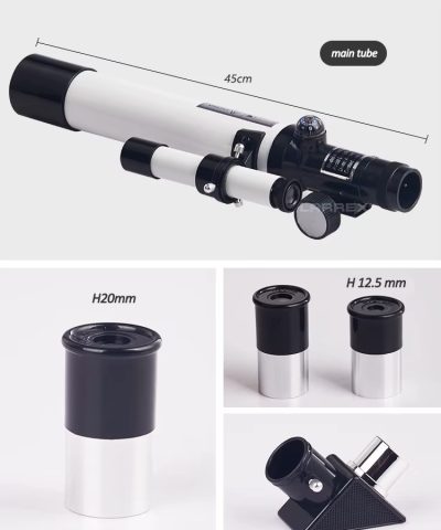 Portable 40mm Aperture 400mm Refractor Astronomical Telescope for Students & Kids - HD StarGazer - Image 8