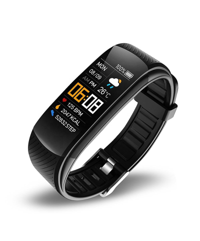 C5S Smart Fitness Tracker Waterproof Heart Rate Monitor for Android & iOS