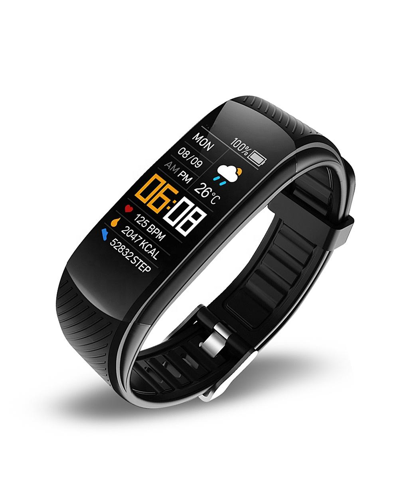 C5S Smart Fitness Tracker Waterproof Heart Rate Monitor for Android & iOS