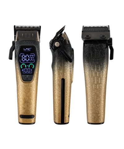 Cordless Hair Clipper for Men | Rechargeable Barber Trimmer Kit with LED Display, IPX5 Waterproof