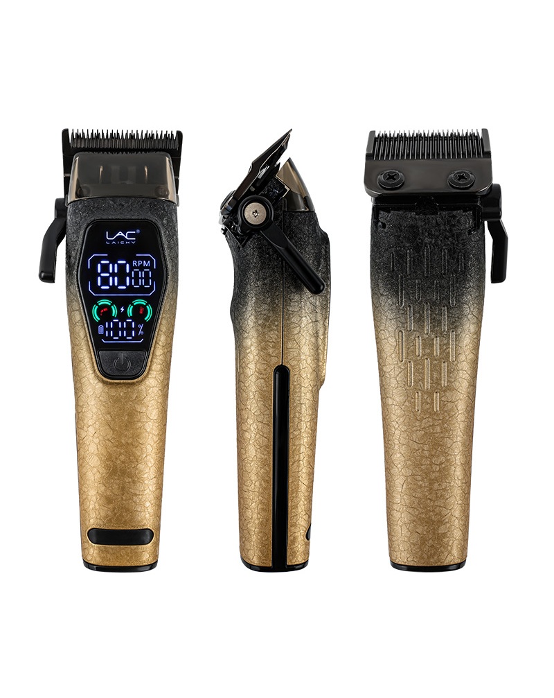 Cordless Hair Clipper for Men | Rechargeable Barber Trimmer Kit with LED Display, IPX5 Waterproof