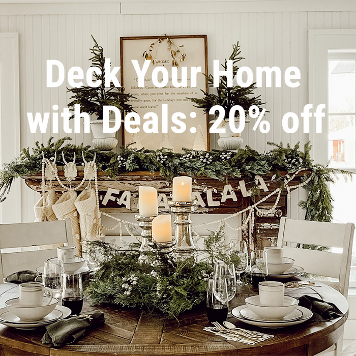 Deck Your Home with Deals: Up 40% off