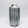Tall Striped Urn - 9.2 x 17 cm