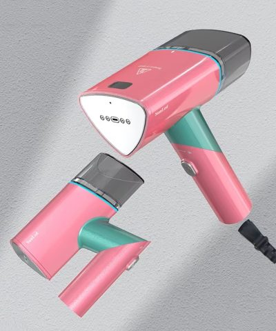 Portable Handheld Garment Steamer | 20-Second Heat Up Travel Steamer with Scent Diffuser