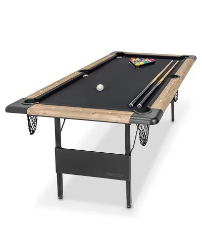 6 ft Foldable Pool Tables - Portable Billiards Tables with Accessories