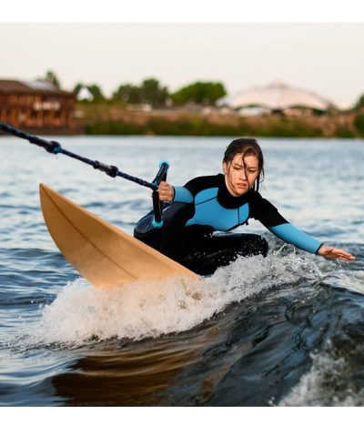 Women's 3mm/5mm Neoprene Wetsuit | Long Sleeve Full Body Surf & Scuba Suit - Image 3