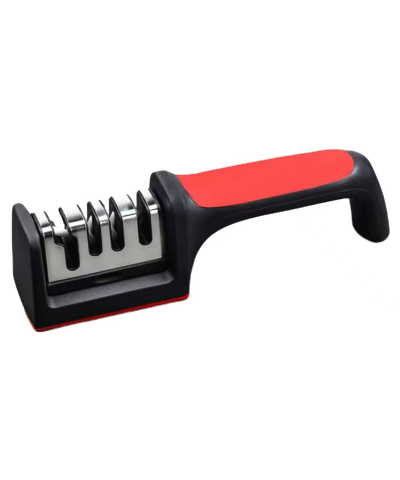 4-in-1 Manual Knife Sharpener | For Knives & Scissors, Dishwasher Safe