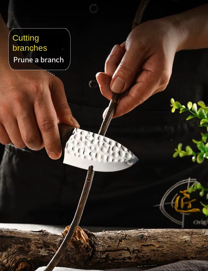 Portable Stainless-Steel Cleaver | Outdoor Multi-Function Knife for Butchering & Chopping