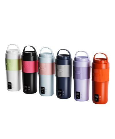 Portable Car Kettle 400ml Travel Mug for Coffee, Tea & Baby Milk