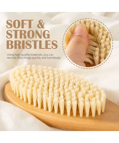 Natural Boar Bristle Body Brush - Exfoliating & Cellulite Care - Image 5