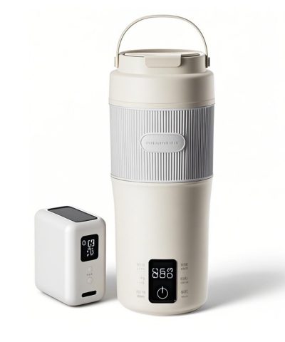 USB-C Portable Kettle | 0.4L Travel Electric Kettle with LCD Display