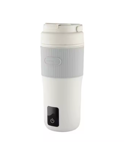 Alternative view of USB-C Portable Kettle, Off-White | 0.4L Travel Electric Kettle with LCD Display