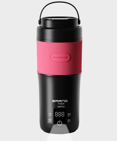 USB-C Portable Kettle, Off-White | 0.4L Travel Electric Kettle with LCD Display - Image 10