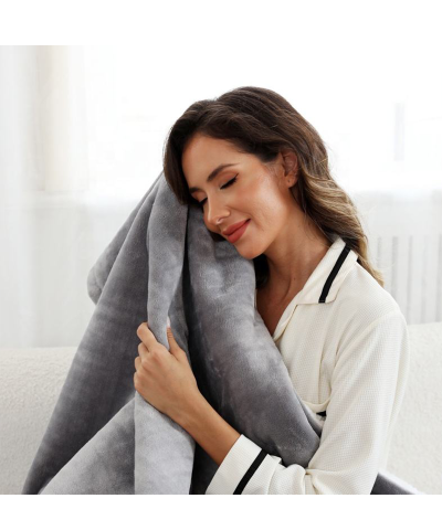 ML-G01 Heated Throw Blanket - 3 Heat Settings, Washable - Image 7