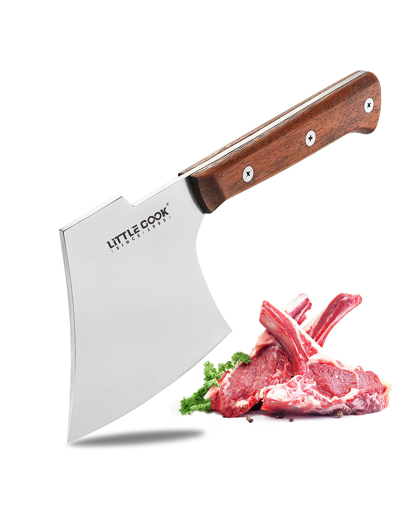 Heavy Duty Bone Chopper | 12.4" Professional Butcher Knife for Restaurants