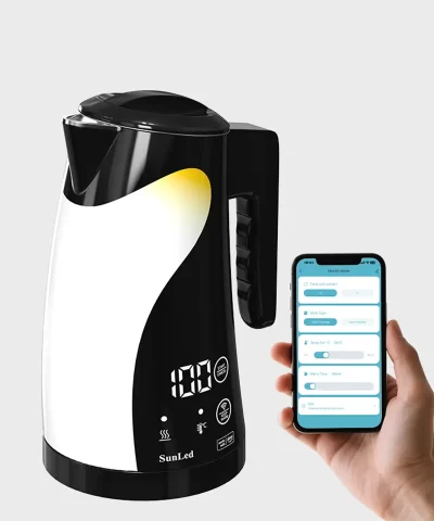 Penguin Smart Electric Kettle with Alexa & App | 1.25L Wi-Fi Tea Maker & Temperature Control