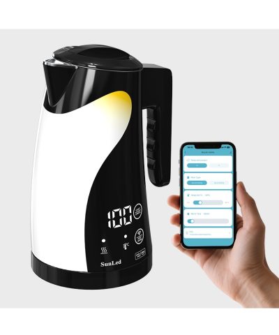 Penguin Smart Electric Kettle with Alexa & App | 1.25L Wi-Fi Tea Maker & Temperature Control - Image 6