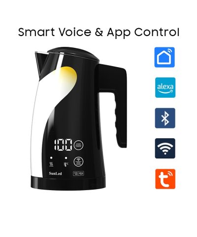 Penguin Smart Electric Kettle with Alexa & App | 1.25L Wi-Fi Tea Maker & Temperature Control - Image 5