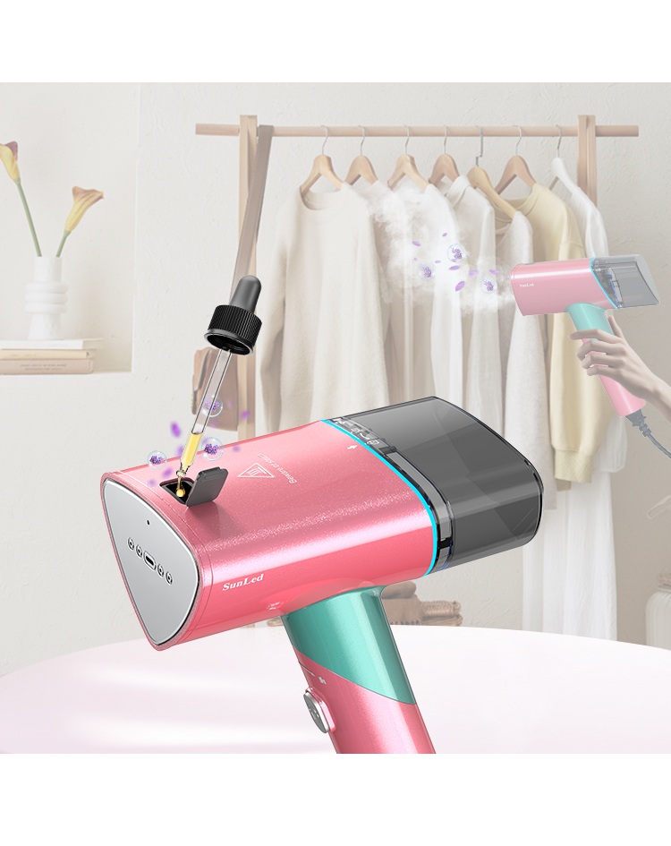 Alternative view of Portable Handheld Garment Steamer | 20-Second Heat Up Travel Steamer with Scent Diffuser