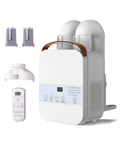 1000W Multifunctional Quilt Dryer - Compact Electric Clothes, Shoes & Pet Hair Dryer with Anti-Mite Dehumidification