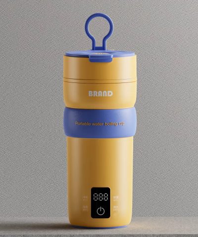 400ml Portable Electric Kettle | 304 Stainless Steel & 4 Temp Settings